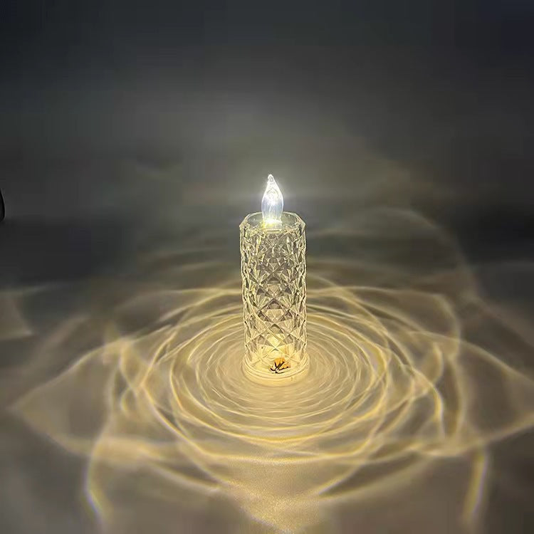 Crystal Rose LED Candles: Safe, Sparkling Romance Without Flames ✨