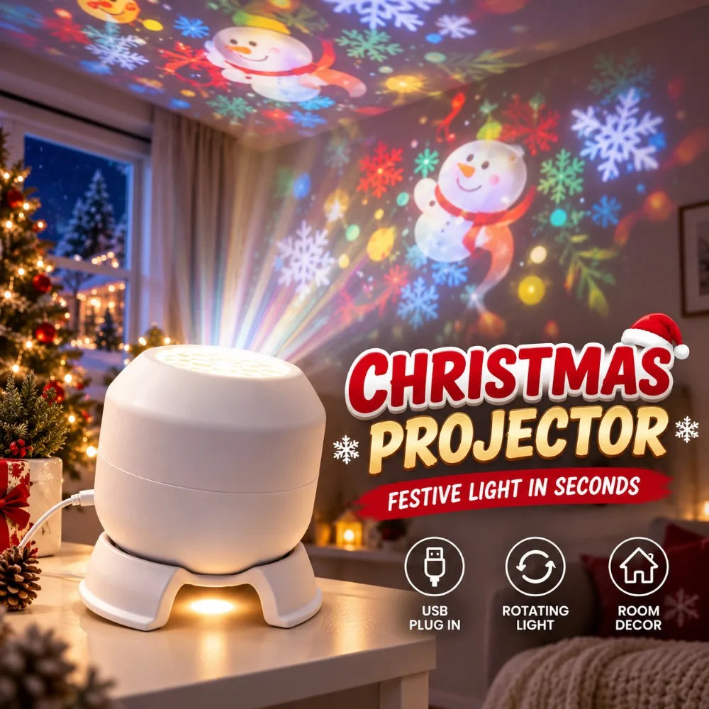 SantaSky™ Projector Magical Holiday Lights at Home