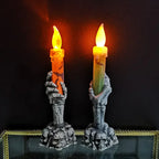 Skeleton Hand Flameless Candles Spooky Halloween Decor Tell me when that’s in.