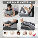 DreamDuo™ Support Pillow Cozy Comfort, Perfect Angle