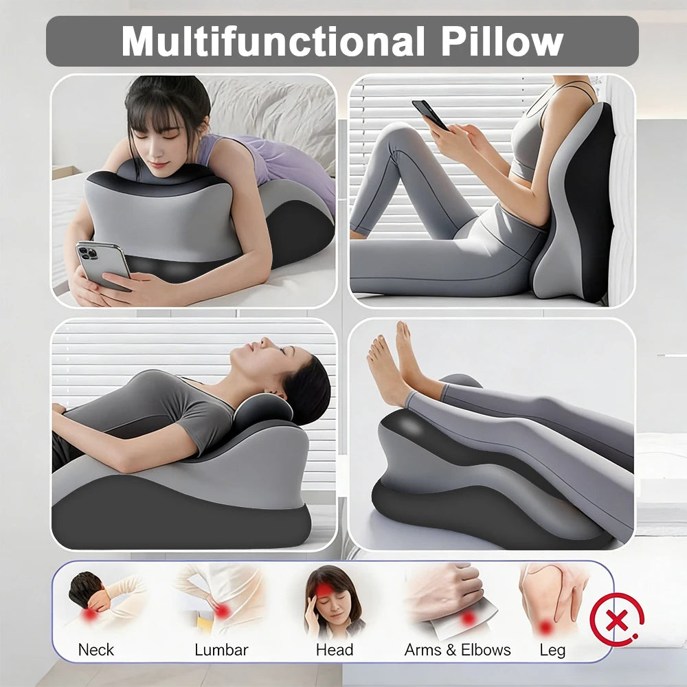 DreamDuo™ Support Pillow Cozy Comfort, Perfect Angle