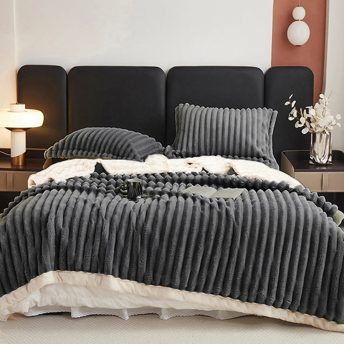 Melt Into Calm Weighted Fleece Blanket