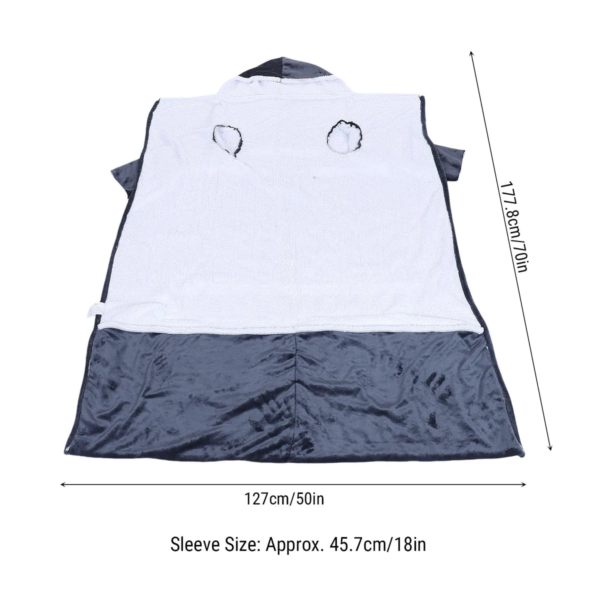 WarmHug™ Heated Blanket Sleeves, Foot Pocket & Fleece Comfort