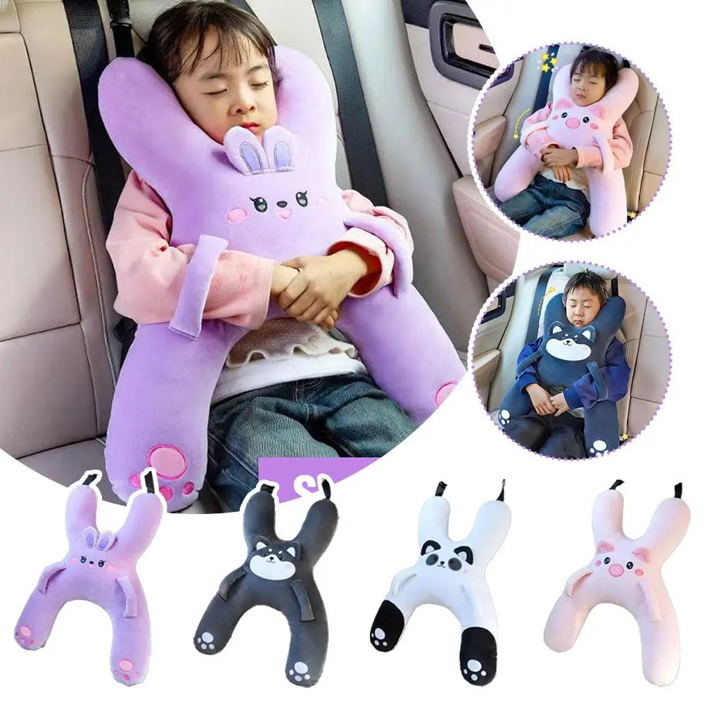 SnuggleSafari™ Travel Pillow Cozy Comfort for Little Adventures
