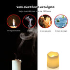 24-Piece Flameless LED Tea Light Candles – Warm White Flickering Lights for Halloween, Christmas, Weddings & Home Decor