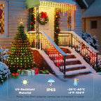 SyncGlow™ Tree Lights 🎄🎶 — App-Controlled RGB Music Sync